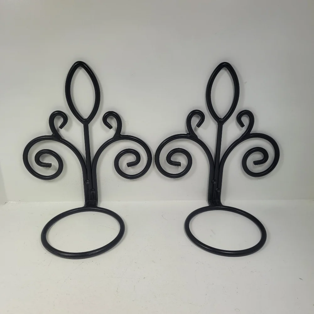 Elegant Black Wall Iron Sconces